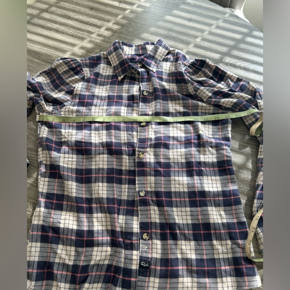 Rails navy blue and pink  Shirt. Size XS. NEW - Picture 9 of 10